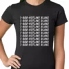 Bewild 1-800-HotlineBling Ladies T-shirt