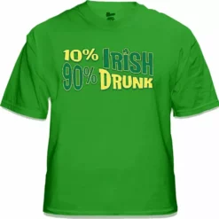 Bewild St.Patricks Day 10% Irish 90% Drunk T-Shirt 11 Bewild St.Patricks Day 10% Irish 90% Drunk T-Shirt