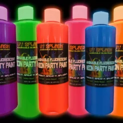 Bewild 16 FL. OZ Neon Glowing Party Paint Glow & Black Light Paint 17 Bewild 16 FL. OZ Neon Glowing Party Paint Glow & Black Light Paint