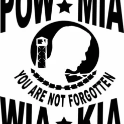 Bewild Bandannas 2 In 1 POW MIA - KIA WIA Bandana (22