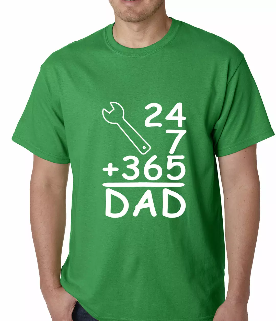 Bewild 24+7+365 = Dad Father's Day Mens T-shirt Positive Reinforcement 7 Bewild 24+7+365 = Dad Father's Day Mens T-shirt Positive Reinforcement