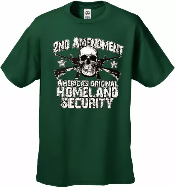 Bewild Cool Funny & Offensive 2nd Amendment America's Original Home Land Security Men's T-Shirt 6 Bewild Cool Funny & Offensive 2nd Amendment America's Original Home Land Security Men's T-Shirt