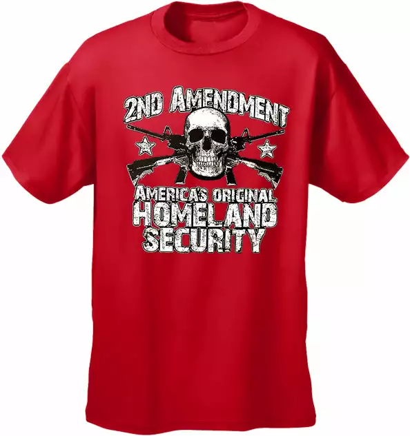 Bewild Cool Funny & Offensive 2nd Amendment America's Original Home Land Security Men's T-Shirt 9 Bewild Cool Funny & Offensive 2nd Amendment America's Original Home Land Security Men's T-Shirt