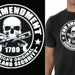 Bewild 2nd Amendment Homeland Security Men's T-Shirt