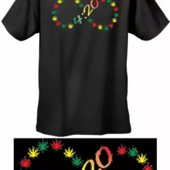 Bewild 420 Infinity Pot Leaves Men's T- Shirt