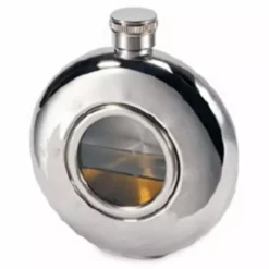Bewild 5 Oz. Stainless Steel Window Flask Flasks