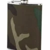 Bewild 8oz Stainless Steel Flask With Camo Wrap Flasks 2 Bewild 8oz Stainless Steel Flask With Camo Wrap Flasks