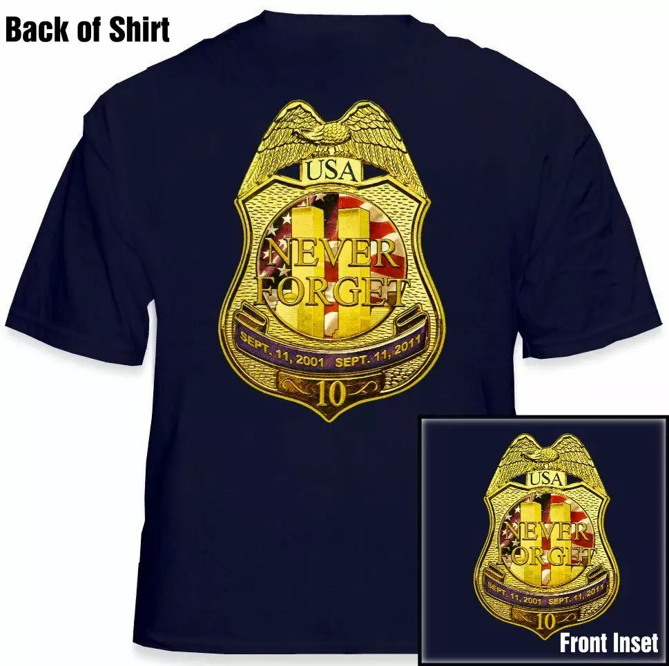 Bewild 9/11 10th Anniversary NYPD Memorial T-Shirt Positive Reinforcement 3 Bewild 9/11 10th Anniversary NYPD Memorial T-Shirt Positive Reinforcement
