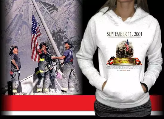 Bewild 9/11 Never Forget Memorial Hoodie 10 Bewild 9/11 Never Forget Memorial Hoodie