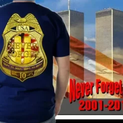 Bewild 9/11 10th Anniversary NYPD Memorial T-Shirt Positive Reinforcement 25 Bewild 9/11 10th Anniversary NYPD Memorial T-Shirt Positive Reinforcement