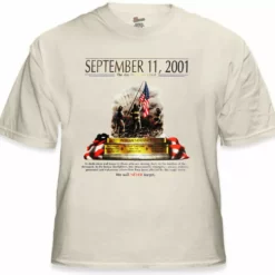 Bewild Positive Reinforcement 9/11 Never Forget Memorial T-Shirt