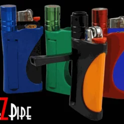 Bewild EZ Pipe - EZpipe All In One Smokeless Easy Pipe Lighter Holder Rolling Papers And Pipe