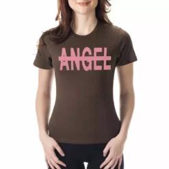Bewild Hip-Hop Inspired Clothing "No Angel" Watermelon Girl's T-shirt
