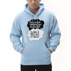 Bewild "I Fell In Love" John Green Quote From The Fault In Our Stars Adult Hoodie