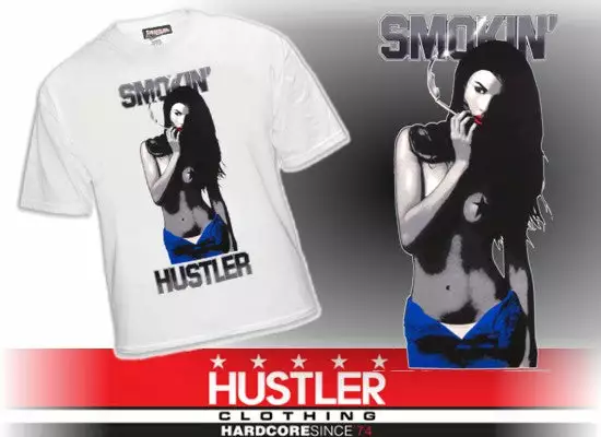 Bewild Hustler "Smokin'" T-Shirt (White) 11 Bewild Hustler "Smokin'" T-Shirt (White)