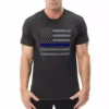 Bewild Police Thin Blue Line American Flag - Support Police Department Horizontal Mens T-shirt Say It Loud 2 Bewild Police Thin Blue Line American Flag - Support Police Department Horizontal Mens T-shirt Say It Loud