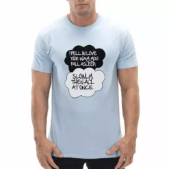 Bewild "I Fell In Love" John Green Quote From The Fault In Our Stars Men's T-Shirt