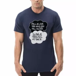 Bewild "I Fell In Love" John Green Quote From The Fault In Our Stars Men's T-Shirt 16 Bewild