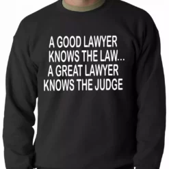 Bewild A Good Lawyer Adult Crewneck