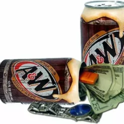Bewild A&W Root Beer Diversion Safe Can Diversion Safes, Trays & Containers