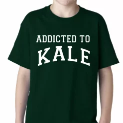Bewild Addicted To Kale Kids T-shirt