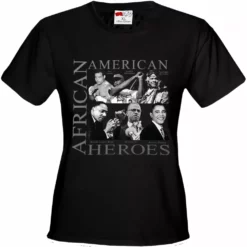 Bewild African American Hero Icons Girls T-shirt Positive Reinforcement