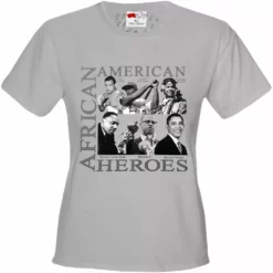 Bewild African American Hero Icons Girls T-shirt Positive Reinforcement
