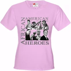 Bewild African American Hero Icons Girls T-shirt Positive Reinforcement