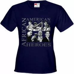 Bewild African American Hero Icons Girls T-shirt Positive Reinforcement