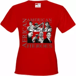 Bewild African American Hero Icons Girls T-shirt Positive Reinforcement