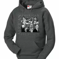 Bewild African American Hero Icons Hoodie Nationality & Ethnic