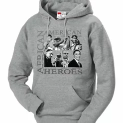 Bewild African American Hero Icons Hoodie Nationality & Ethnic