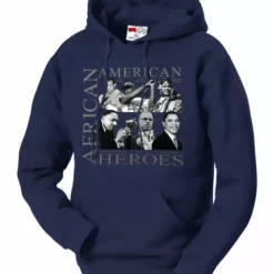 Bewild African American Hero Icons Hoodie Nationality & Ethnic
