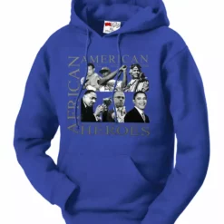 Bewild African American Hero Icons Hoodie Nationality & Ethnic