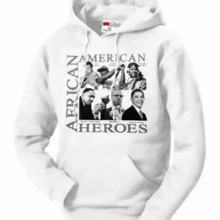 Bewild African American Hero Icons Hoodie Nationality & Ethnic