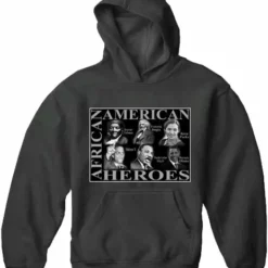 Bewild Nationality & Ethnic African American Heroes Adult Hoodie