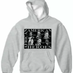 Bewild Nationality & Ethnic African American Heroes Adult Hoodie