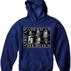 Bewild Nationality & Ethnic African American Heroes Adult Hoodie
