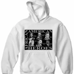 Bewild Nationality & Ethnic African American Heroes Adult Hoodie