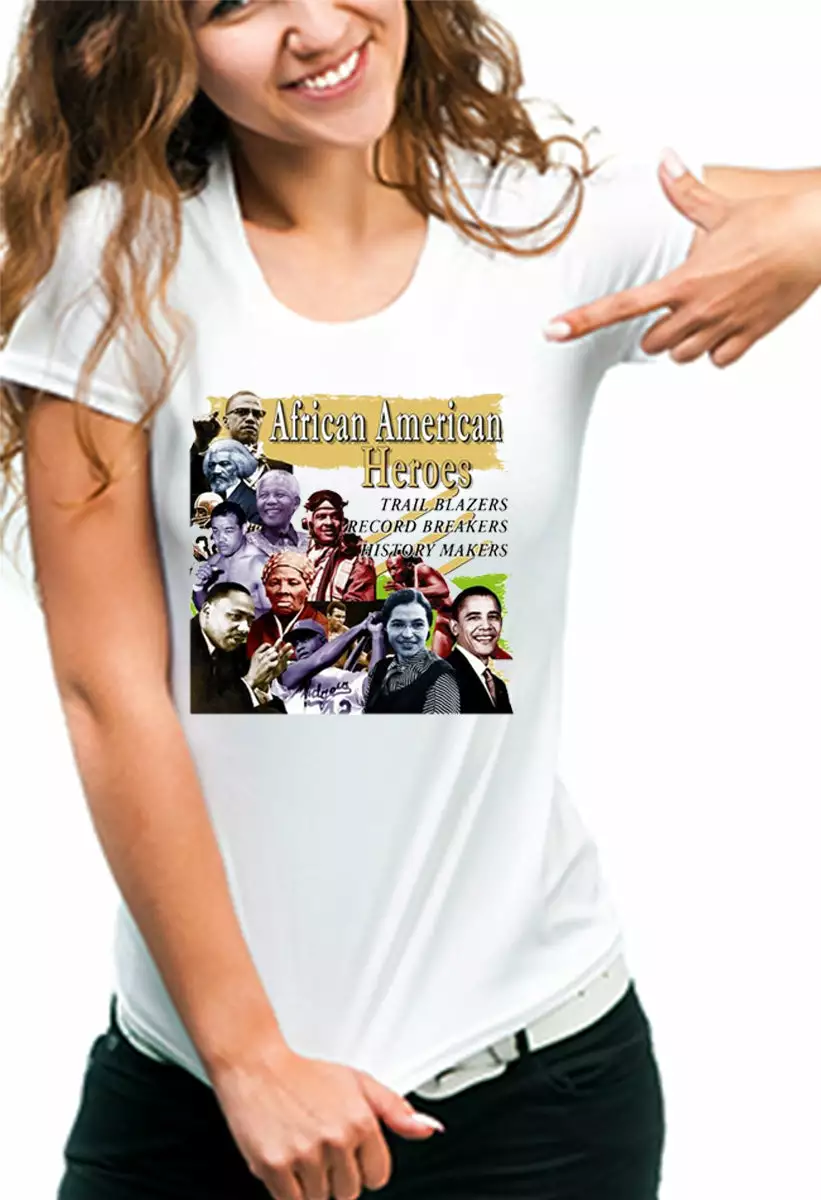 Bewild African American Heroes And Record Breakers Girl's T-Shirt Nationality & Ethnic 9 Bewild African American Heroes And Record Breakers Girl's T-Shirt Nationality & Ethnic