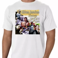 Bewild Nationality & Ethnic African American Heroes And Record Breakers Men's T-Shirt