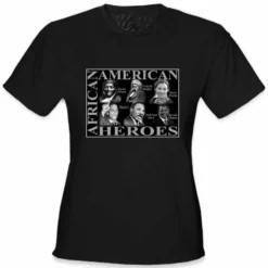 Bewild African American Heroes Girl's T-Shirt
