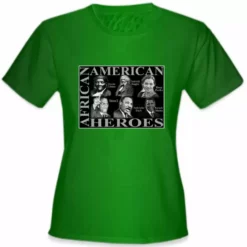 Bewild African American Heroes Girl's T-Shirt