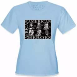 Bewild African American Heroes Girl's T-Shirt