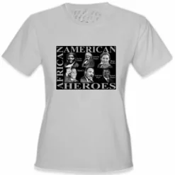 Bewild African American Heroes Girl's T-Shirt