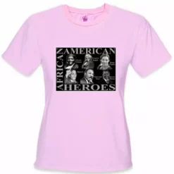 Bewild African American Heroes Girl's T-Shirt