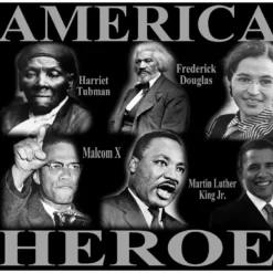 Bewild African American Heroes Girl's T-Shirt