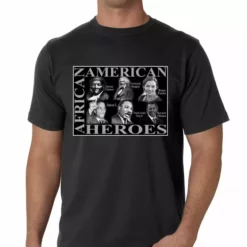 Bewild African American Heroes Men's T-Shirt Nationality & Ethnic