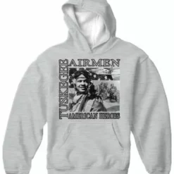 Bewild African American Heroes - Tuskegee Airmen Adult Hoodie Nationality & Ethnic