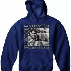 Bewild African American Heroes - Tuskegee Airmen Adult Hoodie Nationality & Ethnic